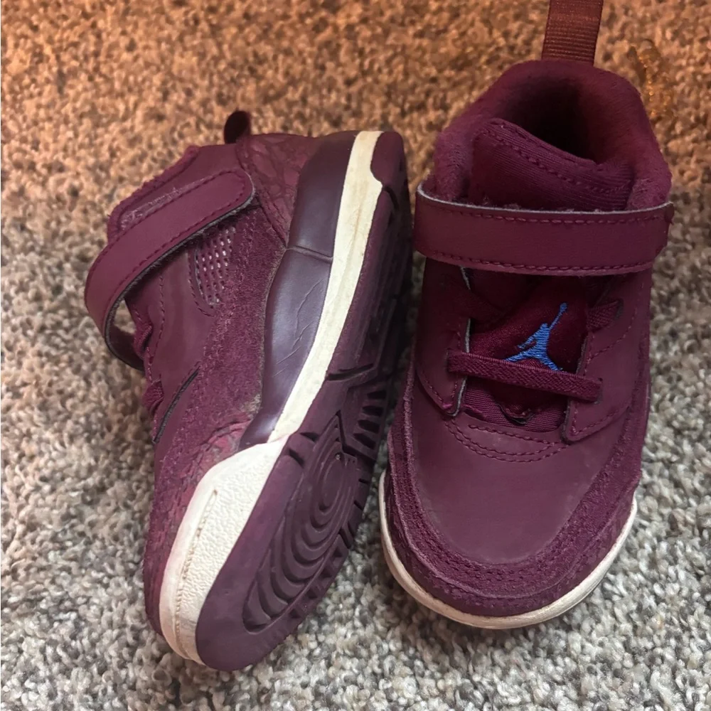 Toddler Jordan Maroon Brooklyn Sneakers